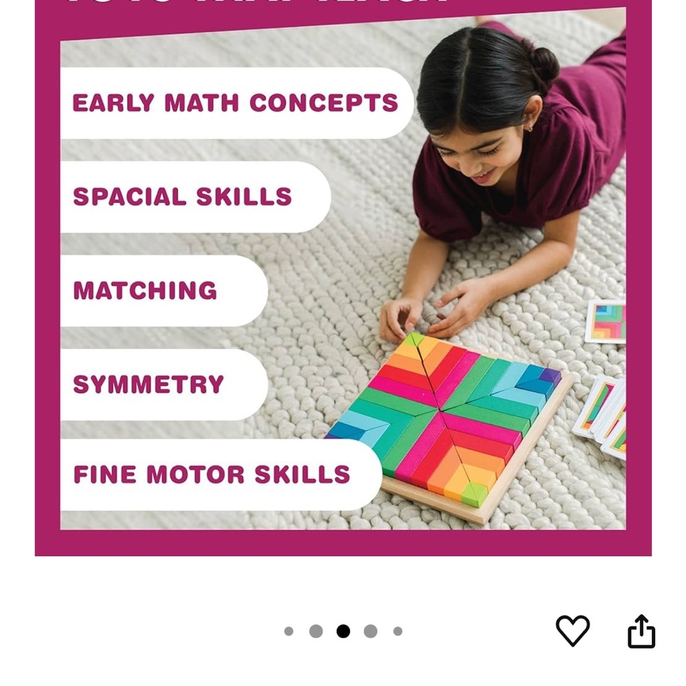 Colorful Pattern Play Set from Mindware - Picture 5 of 6
